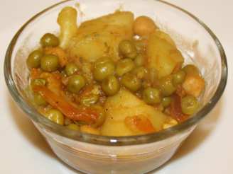 Aloo Mutter - Indian Potatoes With Peas