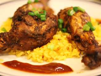 Slow-Cooker Jamaican Jerk BBQ Chicken