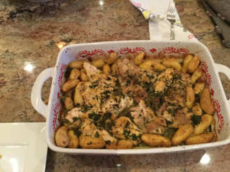 Italian Garlic Chicken and Potatoes