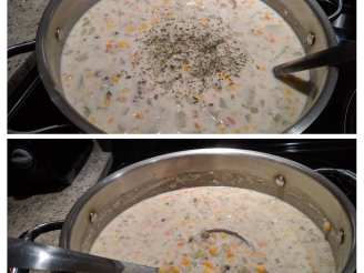 Corn And Clam Chowder from THE REALLY GOOD FOOD COOK BOOK