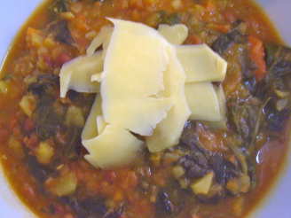 Lentil and Macaroni Soup