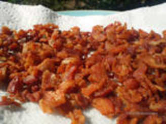 Homemade Fresh Bacon Bits