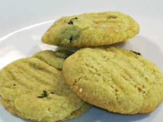 Chef Joey's Vegan Cornmeal-Thyme Cookies