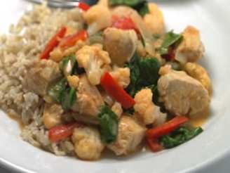 Quick Thai Chicken Red Curry