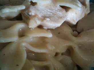 Easy Homestyle Low fat Chicken and Noodles