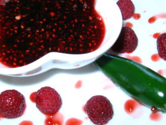 Raspberry Jalapeno Glaze