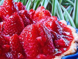 Ruby Red Strawberry Pie