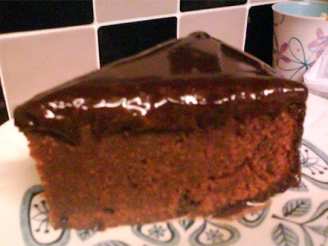 Almond Chocolate Cake with Ganache