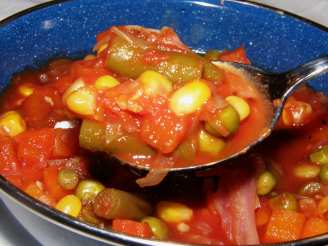 Crock Pot  Hearty Hobo Soup - Vegetarian