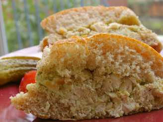 Chicken and Provolone Salad Sandwiches