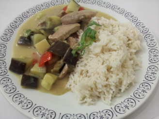 Thai Green Curry With Duck