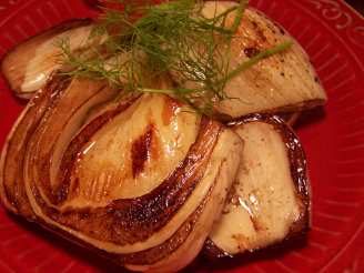 Grilled Fennel on the BBQ  (Anise in French)