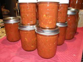 Tangy Spaghetti Sauce for Canning