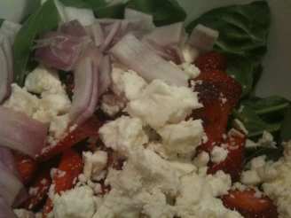 Spinach, Strawberry and Feta Salad