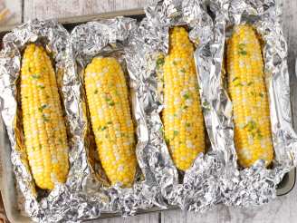Simple Oven-Roasted Corn on the Cob