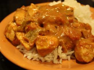 African Peanut and Ginger Chicken