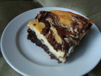 Brownie Swirl Cheesecake
