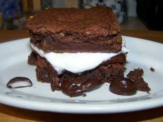 Mint Brownie S'mores