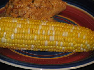 Kittencal's Tender Microwave Corn (With Husks On)