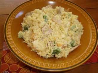 Curried Chicken Rice Salad