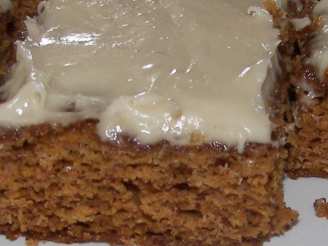 Carrot Bars W/ Cream Cheese Frosting