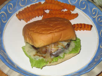 Grilled Portabella Burger With Basil Mayonnaise
