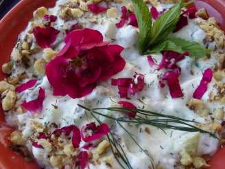 Mast-O Khiar (Persian Yogurt and Cucumber Dip)