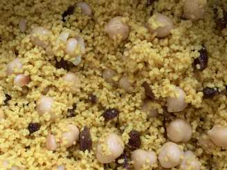 Moroccan Couscous With Raisins