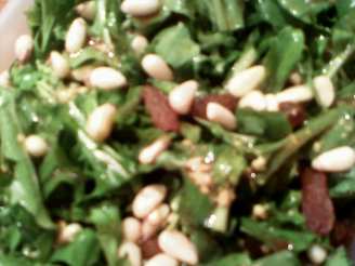 Arugula, Pine Nuts and Parmesan Salad