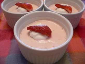 Strawberry Tofu Mousse