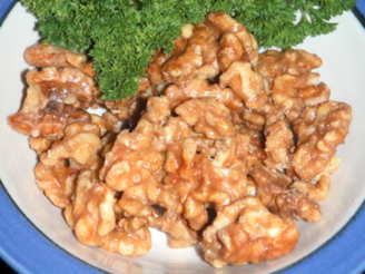 Maple Glazed Walnuts
