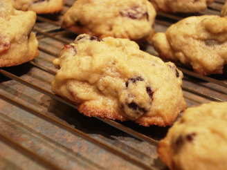 Cranberry Ginger Drop Cookies