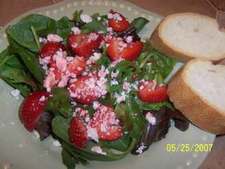 Strawberry and Stilton Salad
