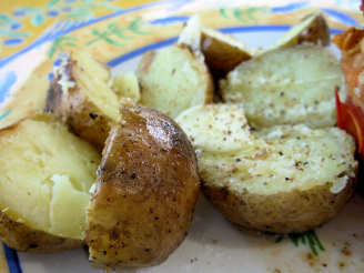 Twice Baked Outdoor BBQ Baby Potatoes