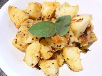 Roasted Potatoes With Sage and Lemon