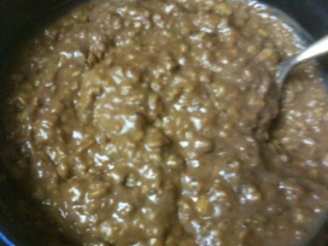 Chocolate Peanut Butter Cup Oatmeal