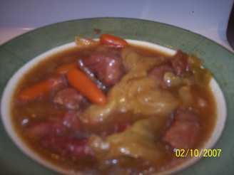 Corned Beef & Cabbage Stew