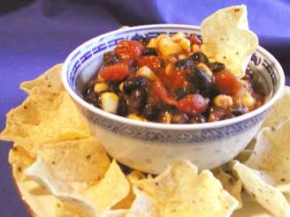 Black Bean, Corn, and Salsa Dip--Weight Watchers