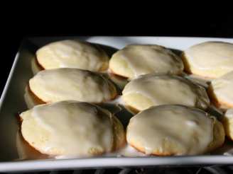 Lemon Ricotta Cookies With Lemon Glaze