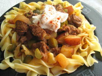 Authentic Beef Chuck Goulash