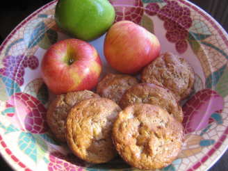 Sour Cream Bran Muffins With Apples