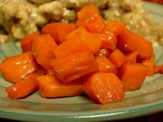Honey/Ginger Glazed Carrots