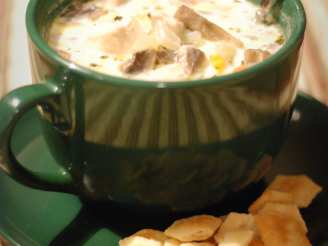 Creamy Chicken Mushroom Soup