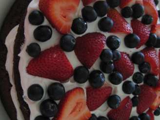 Easy Brownie Berry Shortcake