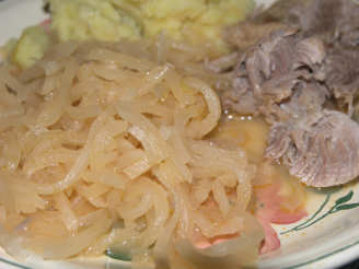 North Croatian Sour Turnip With Pork Meat