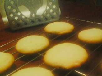 Crisp Lemon Sugar Cookies