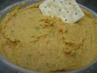 Spicy Red Pepper and Jalapeno Hummus
