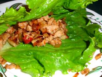Pork Yuk Sung (Pork in Lettuce Leaves)