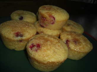 Cranberry-Cornmeal Muffins