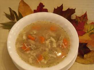 Farmhouse Chicken Soup With Spaetzle